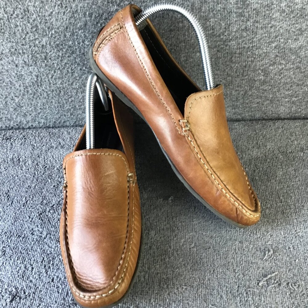 Giorgio Brutini Tan Leather Loafers